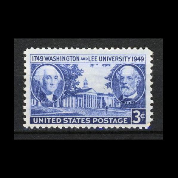 ■アメリカ切手　1949年　ワシントン・アンド・リー大学 200周年