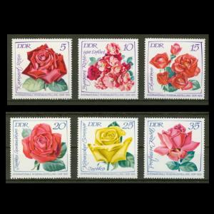 73239セール現品限　外国切手　東ドイツ発行花6種揃バラ 73239セール現品限 外国切手 東ドイツ発行花6種揃バラ 73239セール現品