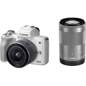EOS キヤノン Canon M10 ダブルレンズキット ホワイト ミラーレス 一眼