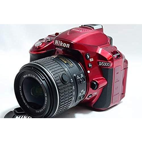 ニコン Nikon D5300 18-55mm VR II レンズキット レッド SDカード付き &lt;...