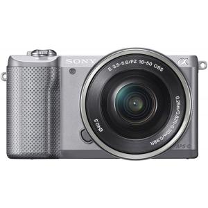 ソニー SONY  α5000 パワーズームレンズキット シルバー SDカード付き <プレゼント包装承ります>｜camera-fanksproshop