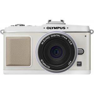 オリンパス OLYMPUS E-P2 プレミアムキット ホワイト E-P2プレミアムキット-WHT ...