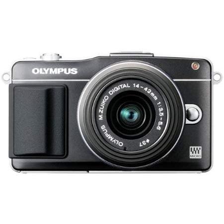 オリンパス OLYMPUS E-PM2 レンズキット ブラック SDカード付き &lt;プレゼント包装承り...