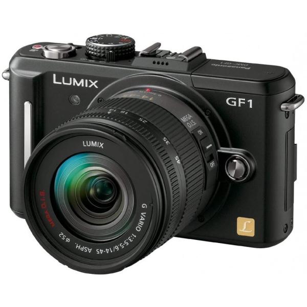 パナソニック Panasonic  GF1 レンズキット エスプリブラック DMC-GF1K-K S...