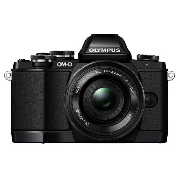 オリンパス OLYMPUS OM-D E-M10 EZレンズキット ブラック  SDカード付き &lt;プ...