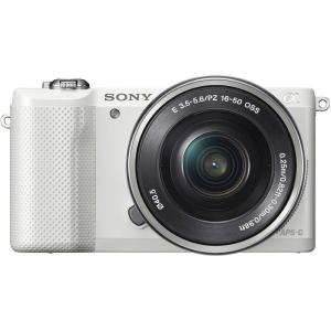 ソニー SONY  α5000 パワーズームレンズキット ホワイト   SDカード付き &lt;プレゼント包装承ります&gt;