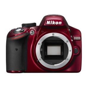 ニコン Nikon D3200 ボディー レッド  SDカード付き &lt;プレゼント包装承ります&gt;