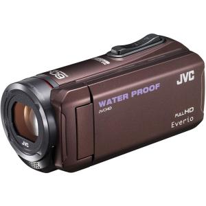 JVCケンウッド KENWOOD ビデオカメラ EVERIO 防水 防塵 内蔵メモリー32GB ブラウン GZ-R300-T <プレゼント包装承ります>｜camera-fanksproshop