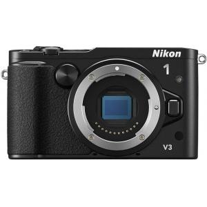 ニコン Nikon ミラーレス一眼ニコン V3 ボディ ブラック N1V3BK SDカード付き &lt;プ...