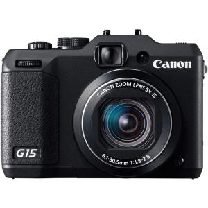キヤノン Canon PowerShot G15 約1210万画素 光学5倍ズーム PSG15 SDカード付き <プレゼント包装承ります>｜camera-fanksproshop