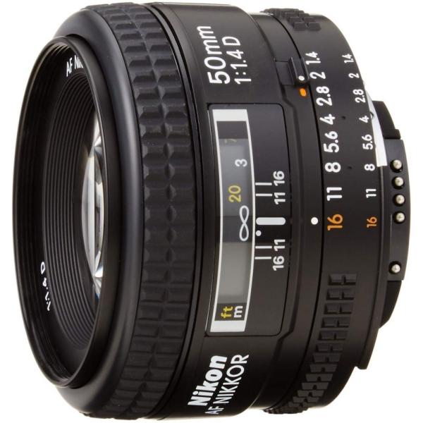 ニコン Nikon 単焦点レンズ Ai AF Nikkor 50mm F1.4D フルサイズ対応 &lt;...