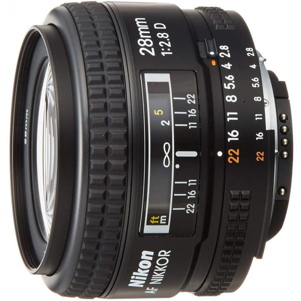 ニコン Nikon 単焦点レンズ Ai AF Nikkor 28mm f/2.8D フルサイズ対応 ...