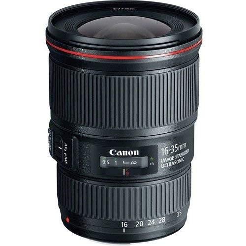 キヤノン Canon 広角ズームレンズ EF16-35mm F4L IS USM フルサイズ対応 E...