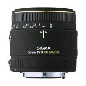 シグマ SIGMA 単焦点マクロレンズ MACRO 50mm F2.8 EX DG ニコン用