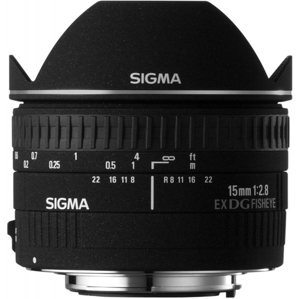 シグマ SIGMA 単焦点魚眼レンズ 15mm F2.8 EX DG DIAGONAL FISHEY...