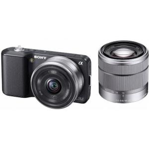 ソニー SONY NEX-3 ダブルレンズキット ブラック NEX-3D/B｜camera-fanksproshop