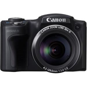 キヤノン Canon デジタルカメラ PowerShot SX500IS 約1600万画素 光学30倍ズーム ブラック PSSX500IS｜camera-fanksproshop