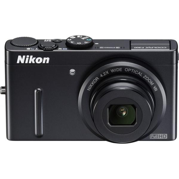ニコン NikonデジタルカメラCOOLPIX P300 ブラックP300 1220万画素 裏面照射...
