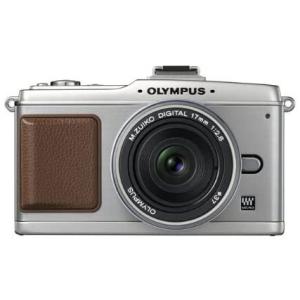 オリンパス OLYMPUS ミラーレス一眼 PEN E-P2 パンケーキキット シルバー E-P2P...