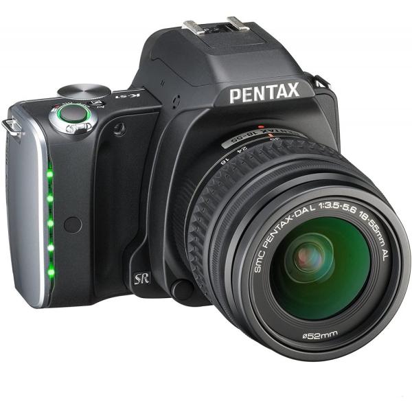 ペンタックス PENTAX デジタル一眼レフ K-S1 レンズキット [DAL18-55mm] ブラ...