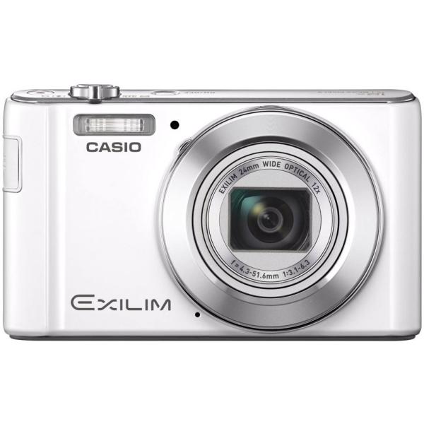 カシオ CASIO デジタルカメラ EXILIM EX-ZS240WE 手ブレに強い光学12倍ズーム...