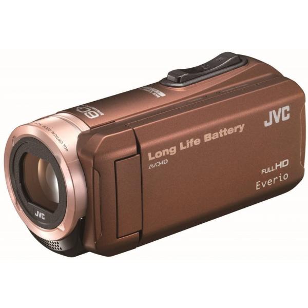 JVCケンウッド ビデオカメラ EVERIO 内蔵メモリー32GB ブラウン GZ-F100-T