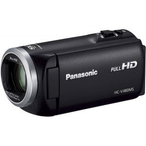 パナソニック Panasonic HDビデオカメラ V480MS 32GB 高倍率90倍ズーム ブラック HC-V480MS-K