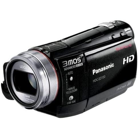 パナソニック デジタルハイビジョンビデオカメラ ブラック HDC-SD100-K Panasonic