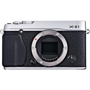 フジフィルム FUJIFILM ミラーレス一眼レフカメラ X-E1 ボディ 1630万画素 シルバー...