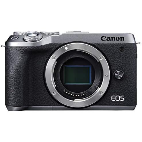 Canon ミラーレス一眼カメラ EOS M6 Mark II ボディー シルバー EOSM6MK2...