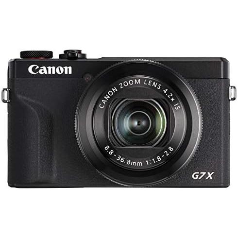 Canon コンパクトデジタルカメラ PowerShot G7 X Mark III ブラック 1....
