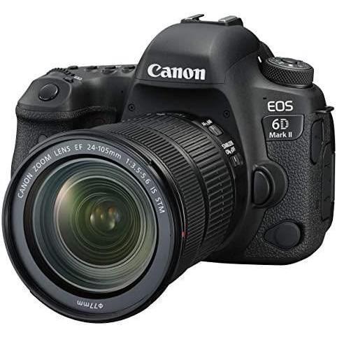 【中古】Canon デジタル一眼レフカメラ EOS 6D Mark II EF24-105 IS S...