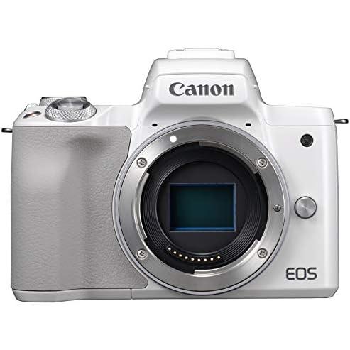 【アウトレット品】Canon ミラーレス一眼カメラ EOS Kiss M ボディー ホワイト EOS...