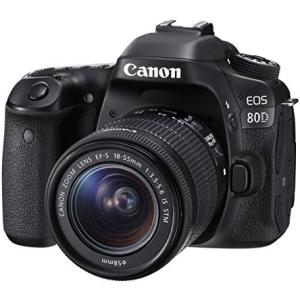 【アウトレット品】Canon デジタル一眼レフカメラ EOS 80D レンズキット EF-S18-5...