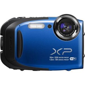 FUJIFILM デジタルカメラ XP70BL ブルー F FX-XP70 BL