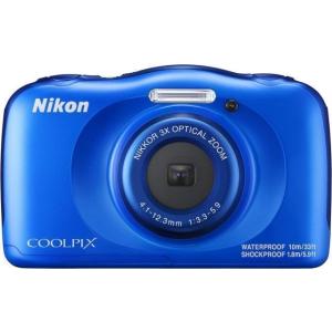 Nikon デジタルカメラ COOLPIX W100 防水 W100BL クールピクス ブルー