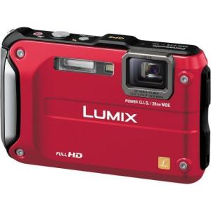 【中古】パナソニック デジタルカメラ LUMIX FT3 スパーキーレッド DMC-FT3-R