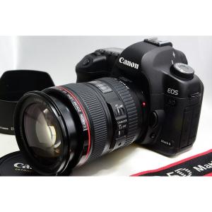 キヤノン Canon 5D Mark II 24-105mm F4L レンズセット 美品 ストラップ...