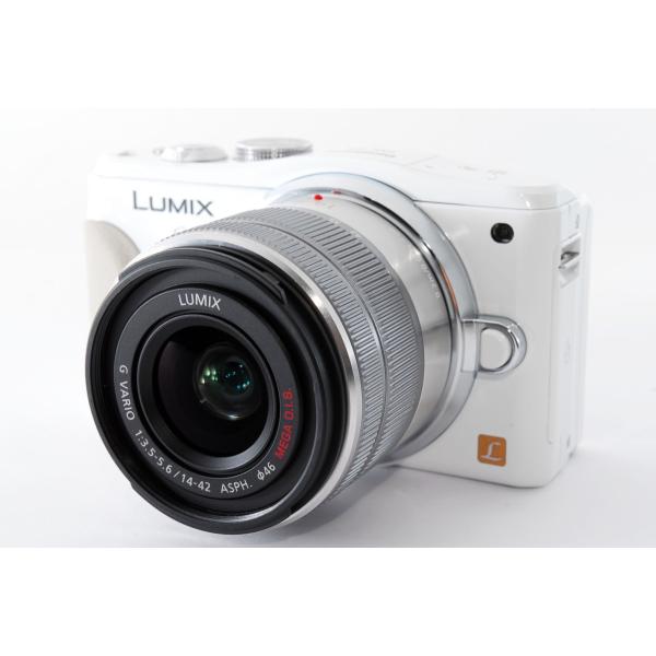 パナソニック Panasonic  DMC-GF6 レンズキット ホワイト 美品 SDカード付き &lt;...