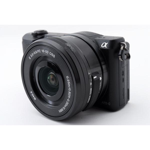 ソニー SONY  α5100 ILCE-5100 レンズキット ブラック 美品 Wi-Fiで新品 ...