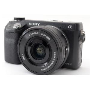 ソニー SONY NEX-6 レンズキット ブラック 美品 Wi-Fiでスマホへ転送 SDカードストラップ付き｜camera-fanksproshop