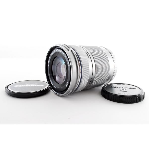 OLYMPUS M.Zuiko DIG ITAL 40-150mm f/4-5.6 シルバー 美品 ...