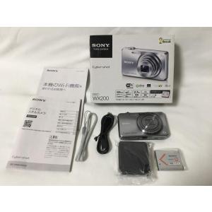 SONY デジカメ WX200 1890万画素 シルバーの買取情報