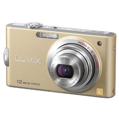 【中古】パナソニック デジタルカメラ LUMIX (ルミックス) FX60 リュクスゴールド DMC...