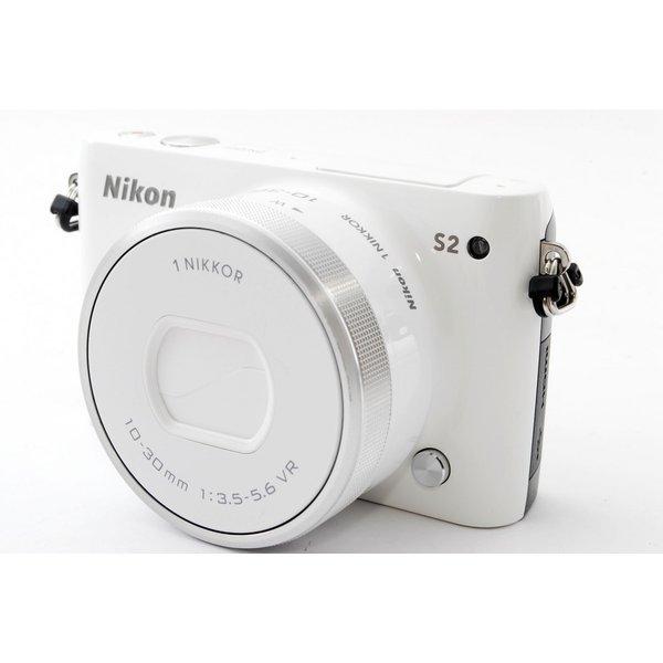 ニコン Nikon  S2 ホワイトレンズキット 美品 SDカード付き &lt;プレゼント包装承ります&gt;