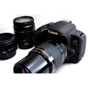 EOS 8000D キヤノン Canon 超望遠トリプルレンズセット SDカード(16GB