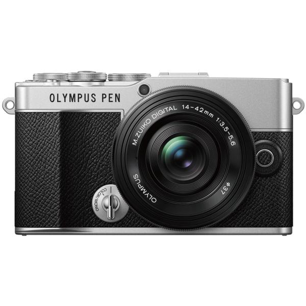 [新品]OLYMPUS オリンパス PEN E-P7 14-42mm EZ レンズキット シルバー