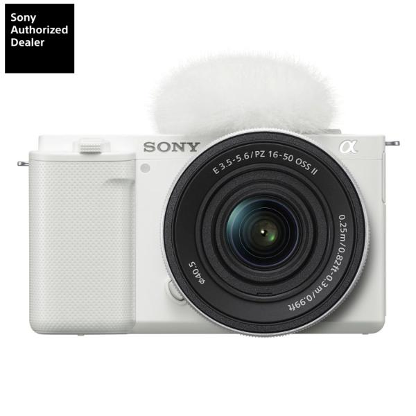 [新品]SONY ソニー VLOGCAM ZV-E10K W パワーズームレンズキット ホワイト(キ...
