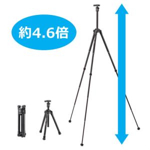 [新品]Velbon ベルボン 小型トラベル三...の詳細画像3