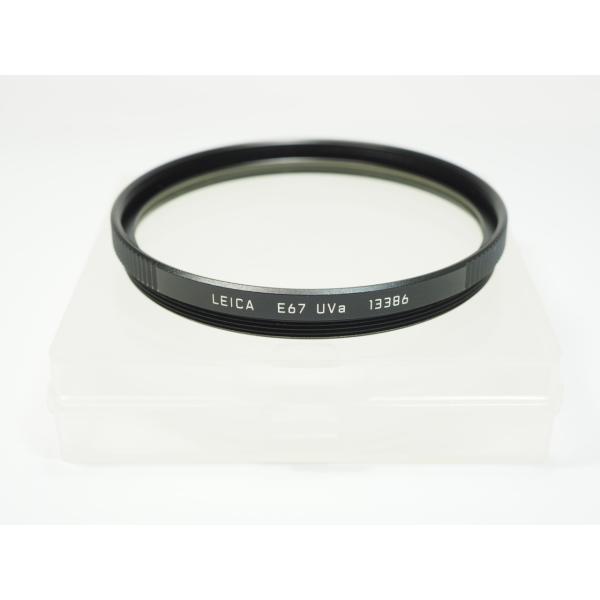 美品 LEICA E67 Uva 13386 ライカ フィルター ケース付き GERMANY 管LE...